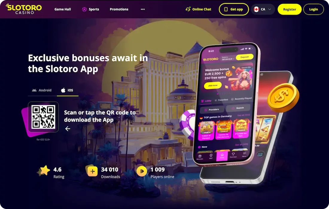 slotoro casino app